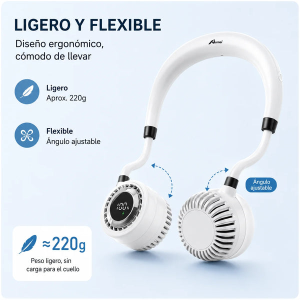 Ventilador Portátil de Cuello