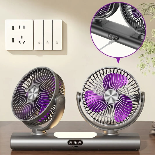 Ventilador Versátil para Escritorio