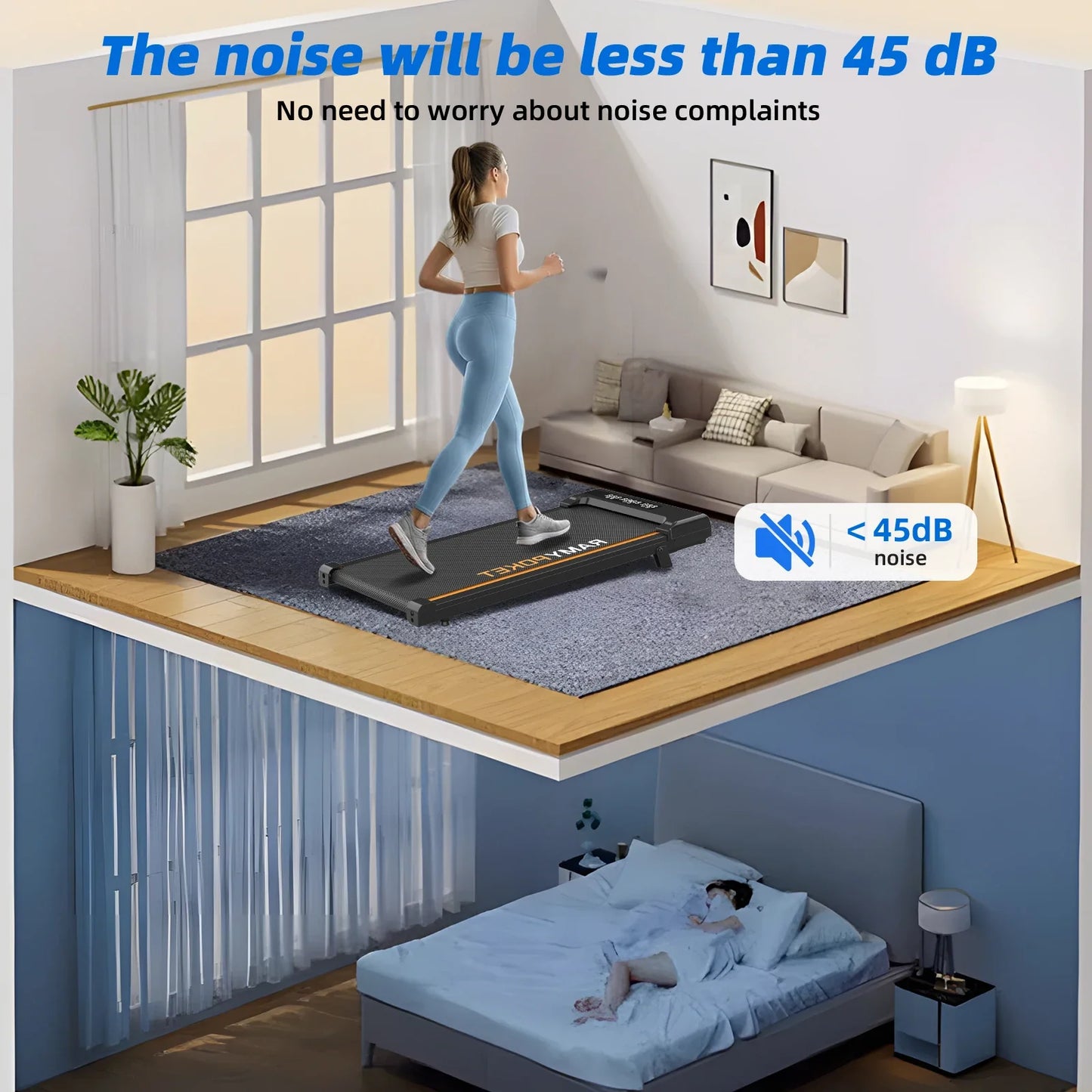 Caminadora Plegable de Casa