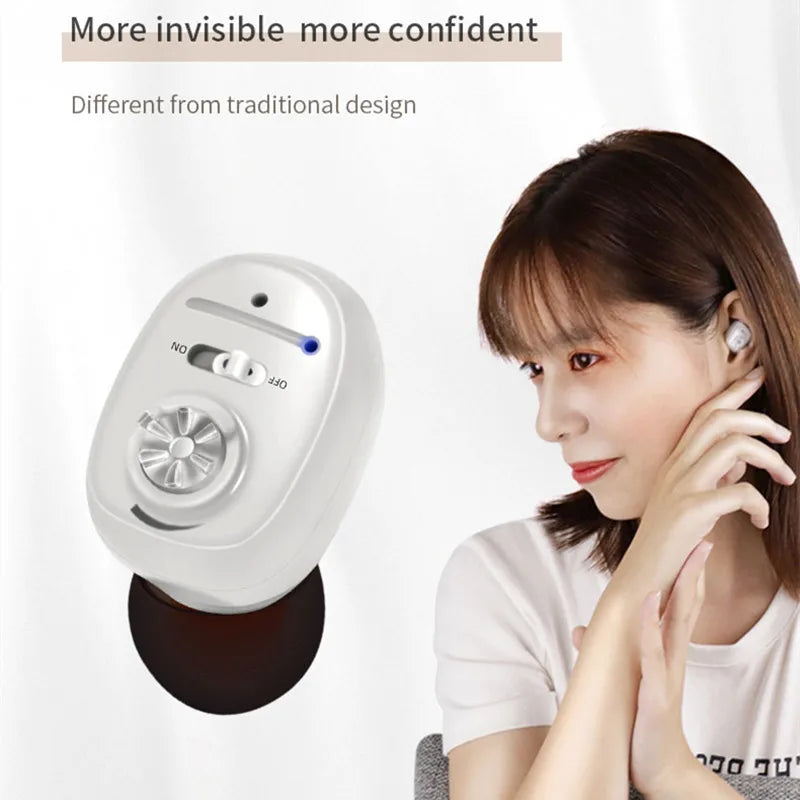 Audífono Invisible Recargable