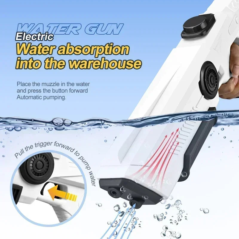 Pistola de Agua Automática Divertida