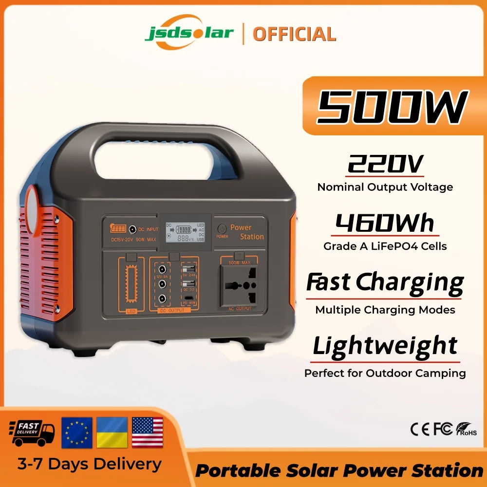 Generador Solar Portátil Poderoso